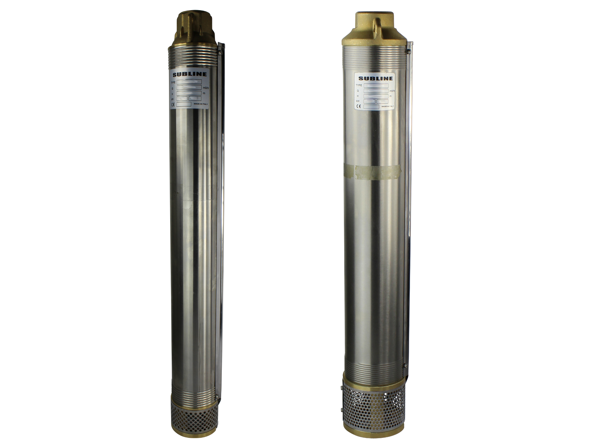 Pumpenoberteile (hydraulischer Teil) Subline